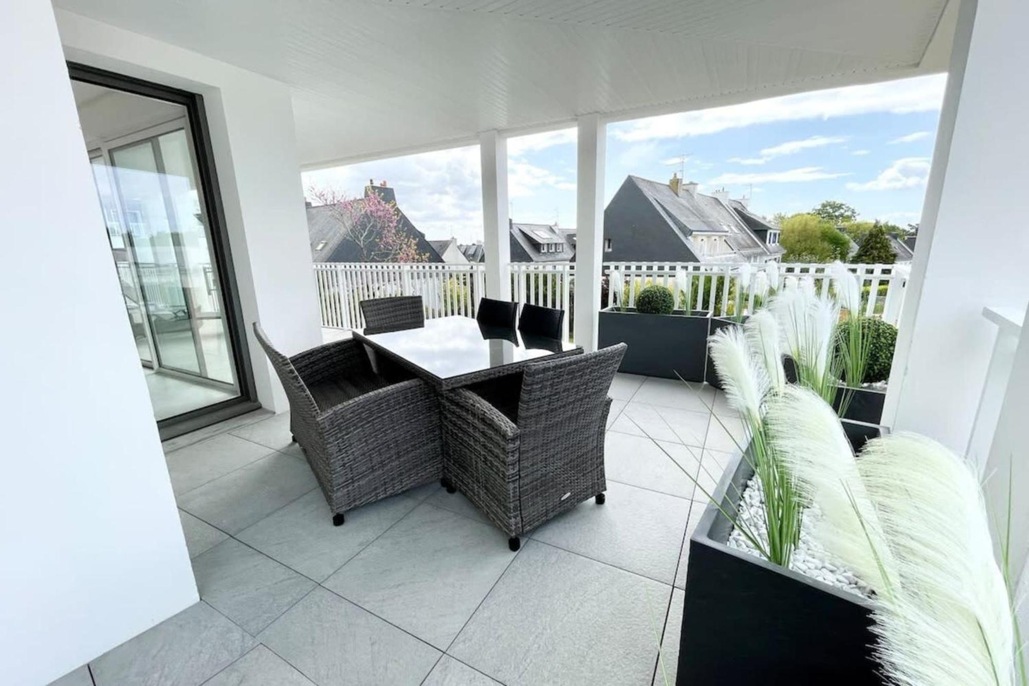 Spacieux Appartement Neuf De Standing Hyper Cosy Larmor-Plage Exteriör bild