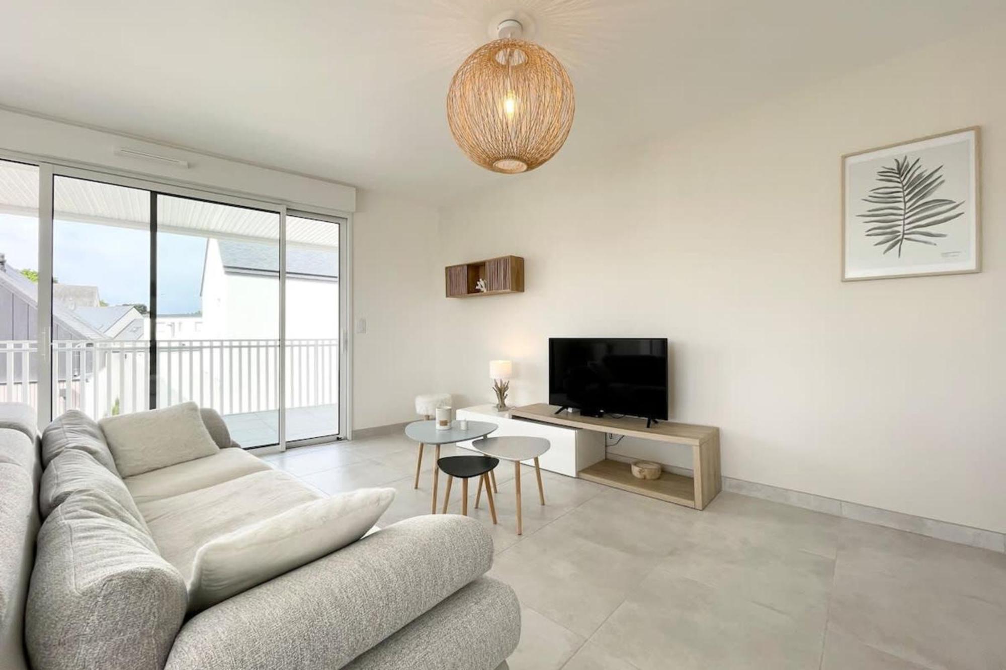 Spacieux Appartement Neuf De Standing Hyper Cosy Larmor-Plage Exteriör bild