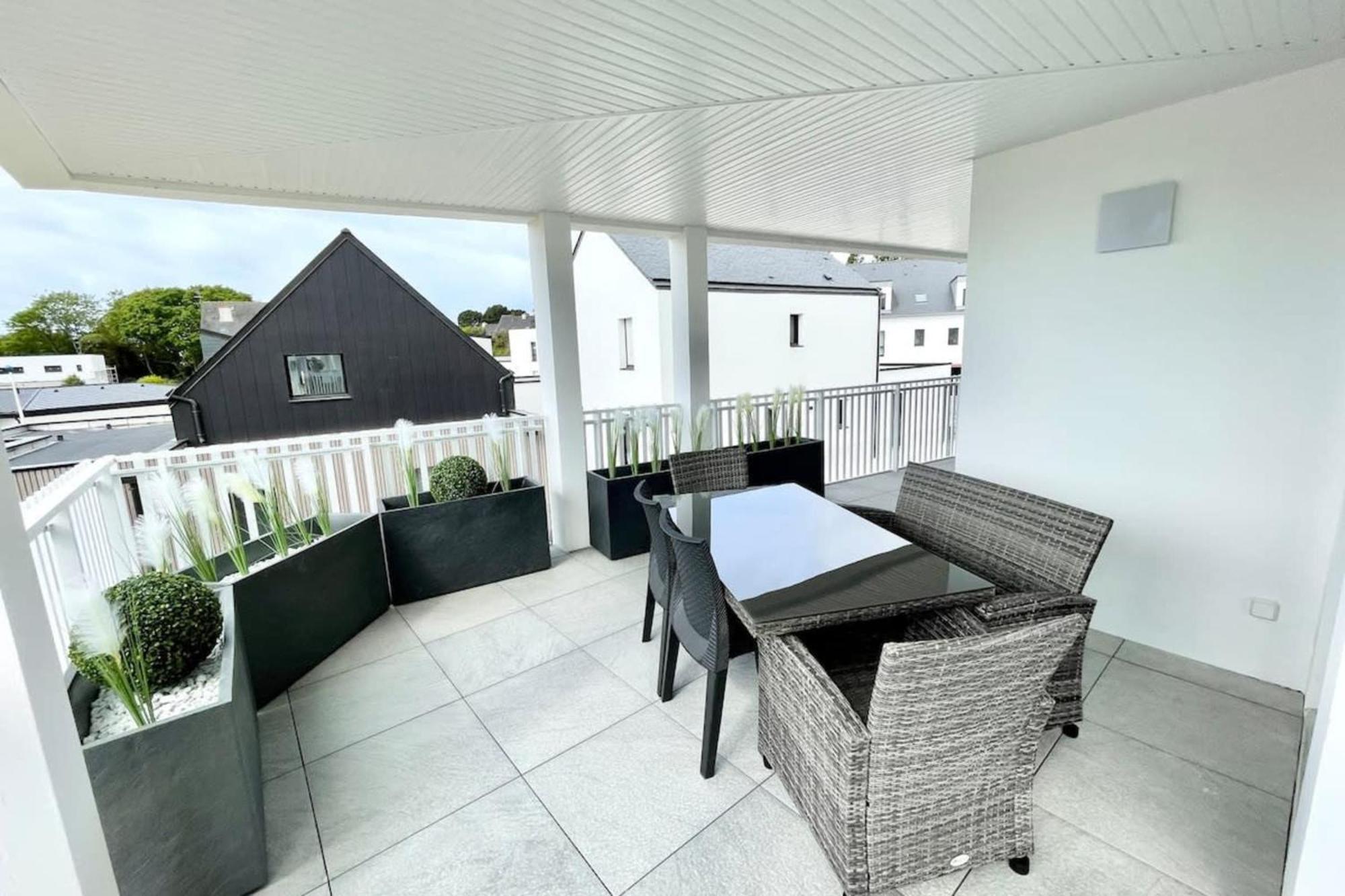 Spacieux Appartement Neuf De Standing Hyper Cosy Larmor-Plage Exteriör bild