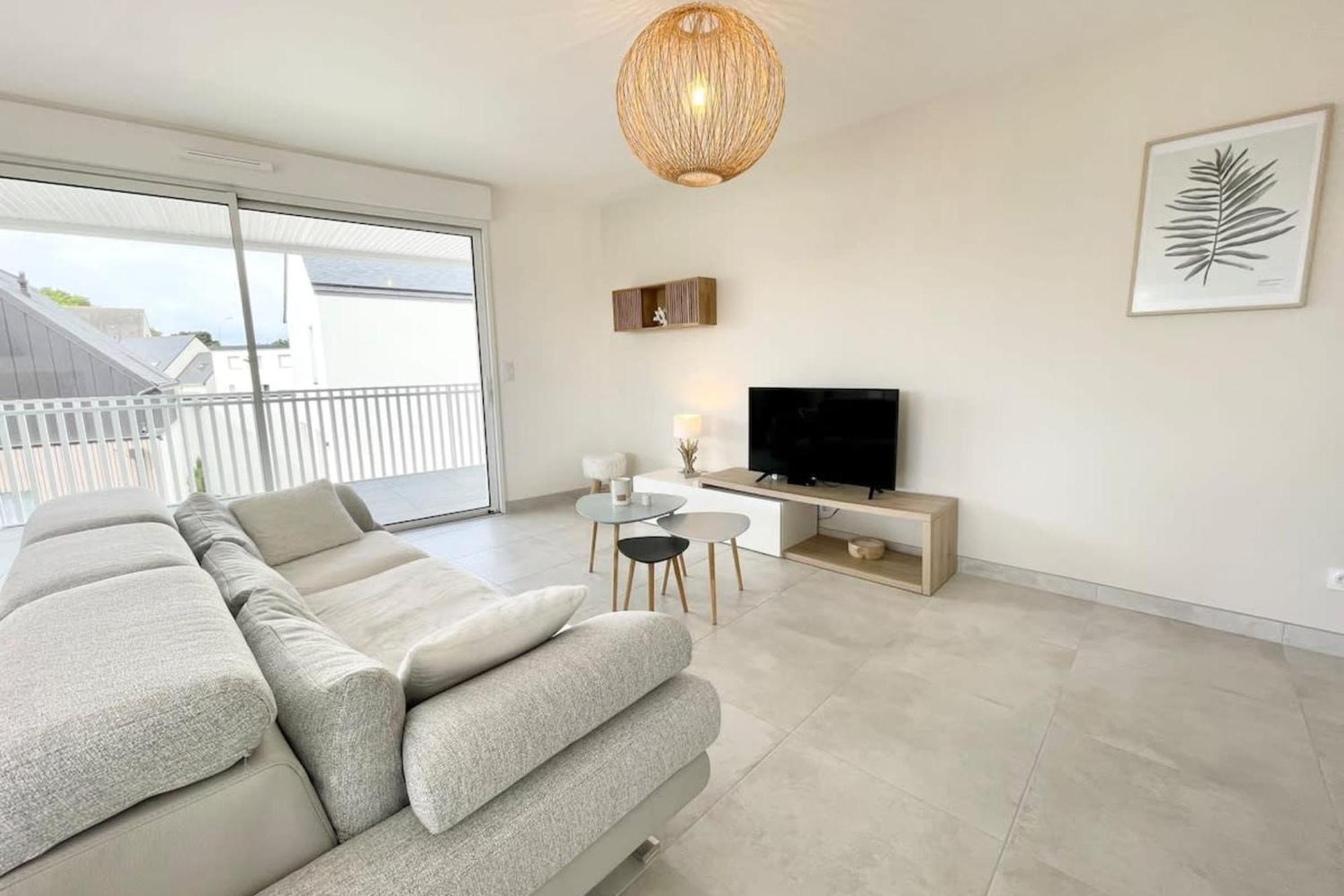 Spacieux Appartement Neuf De Standing Hyper Cosy Larmor-Plage Exteriör bild