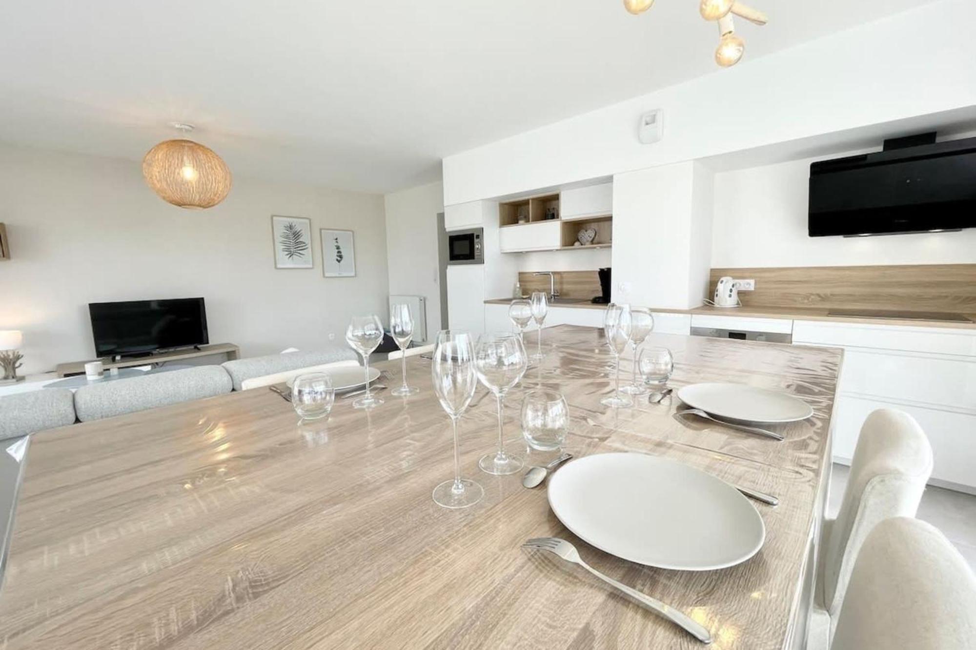 Spacieux Appartement Neuf De Standing Hyper Cosy Larmor-Plage Exteriör bild