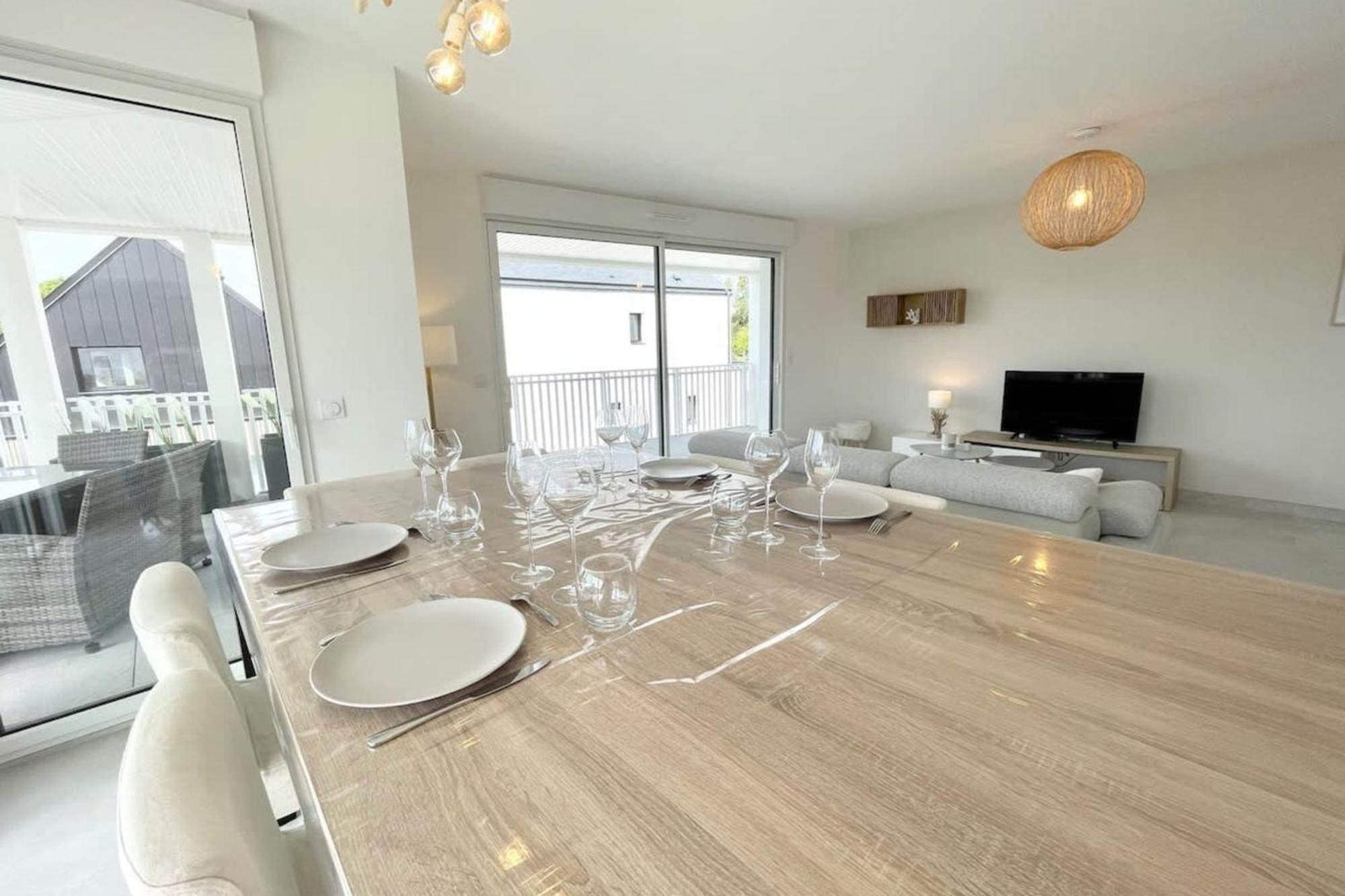 Spacieux Appartement Neuf De Standing Hyper Cosy Larmor-Plage Exteriör bild